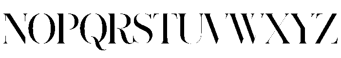Schnyder Titling XL Demi Font UPPERCASE