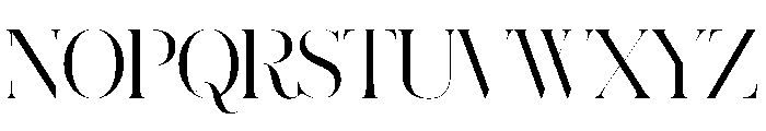 Schnyder Titling XL Light Font UPPERCASE