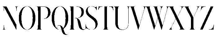 Schnyder Titling XL Light Font LOWERCASE