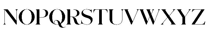 Schnyder Wide L Bold Font UPPERCASE