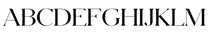 Schnyder Wide L Demi Font UPPERCASE