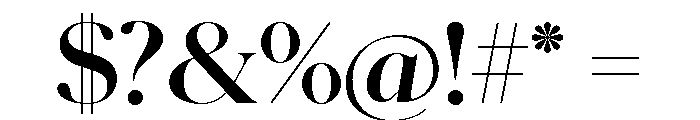 Schnyder Wide M Bold Font OTHER CHARS