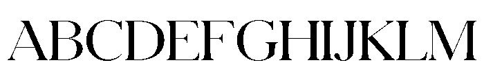Schnyder Wide M Demi Font UPPERCASE