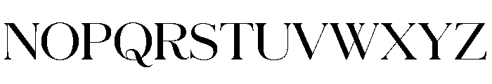 Schnyder Wide M Demi Font UPPERCASE