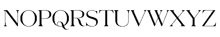 Schnyder Wide M Light Font UPPERCASE