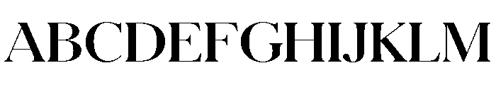 Schnyder Wide S Bold Font UPPERCASE