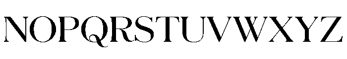 Schnyder Wide S Demi Font UPPERCASE