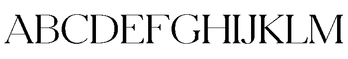 Schnyder Wide S Light Font UPPERCASE