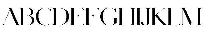 Schnyder Wide XL Demi Font UPPERCASE