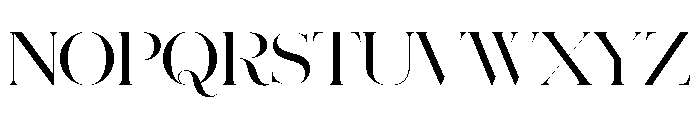 Schnyder Wide XL Demi Font UPPERCASE