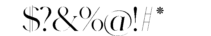 Schnyder Wide XL Light Font OTHER CHARS