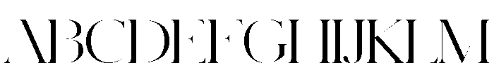 Schnyder Wide XL Light Font UPPERCASE