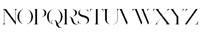 Schnyder Wide XL Light Font UPPERCASE