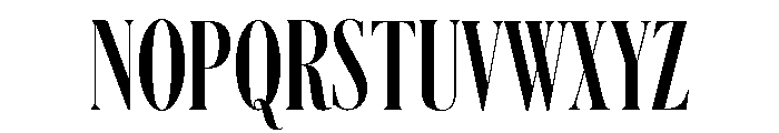 Schnyder X Condensed L Demi Font UPPERCASE
