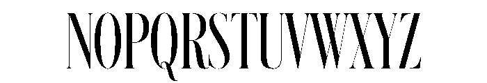 Schnyder X Condensed XL Light Font UPPERCASE