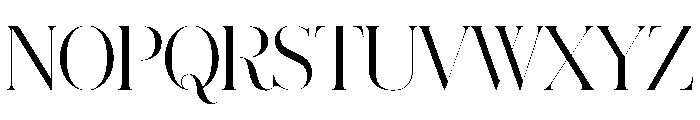 Schnyder XL Light Font UPPERCASE