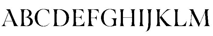 Scilla Regular Font UPPERCASE