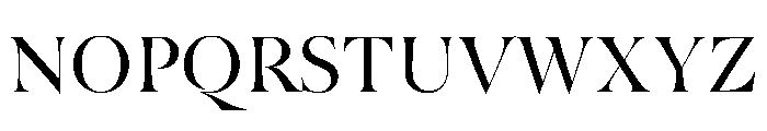 Scilla Regular Font UPPERCASE