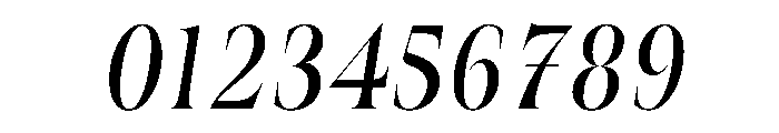 ScillaNarrow RegularItalic Font OTHER CHARS