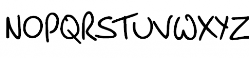 Script Breeze Regular Font UPPERCASE