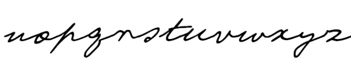 Script Ventus  Font LOWERCASE