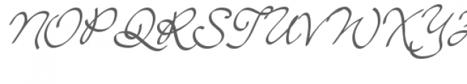 Scrap Calligraphy Font UPPERCASE