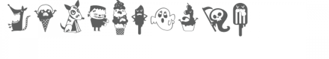 scream team doodlebat Font OTHER CHARS