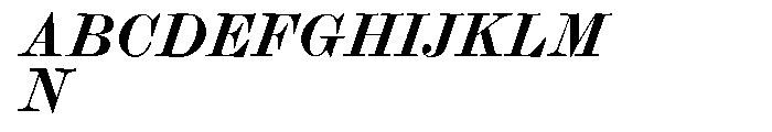 Scotch Micro Bold Italic Font UPPERCASE
