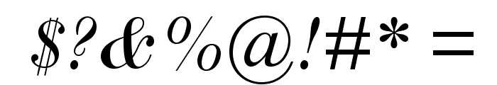 ScotchRomanMTStd-Italic Font OTHER CHARS