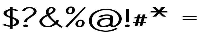 ScrapbookCurls-ExpandedBold Font OTHER CHARS