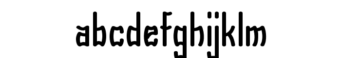 Scrunch-CondensedBold Font LOWERCASE