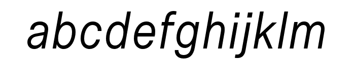 Scto Grotesk B Regular Italic Font LOWERCASE