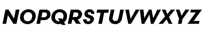 Scandia Bold Italic Font UPPERCASE