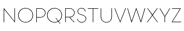 Scandia Light Font UPPERCASE