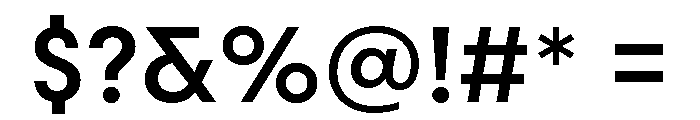 Scandia Medium Font OTHER CHARS