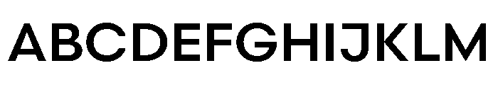 Scandia Medium Font UPPERCASE