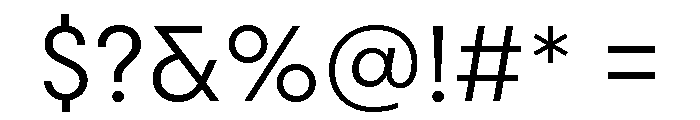 Scandia Regular Font OTHER CHARS