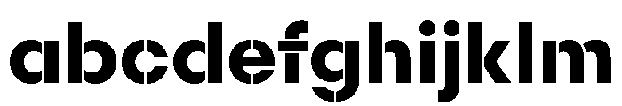 Scandia Stencil FONT