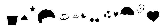 Scandiebox Extras Fill Font LOWERCASE