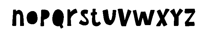 Scandiebox Marker Fill Extended Font LOWERCASE