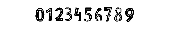 Scandiebox Marker Inline Font OTHER CHARS