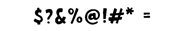 Scandiebox Marker Regular Font OTHER CHARS