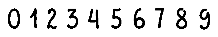 Scandiebox Pen Bold Font OTHER CHARS