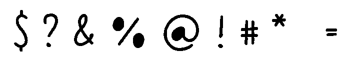 Scandiebox Pen Fill Font OTHER CHARS