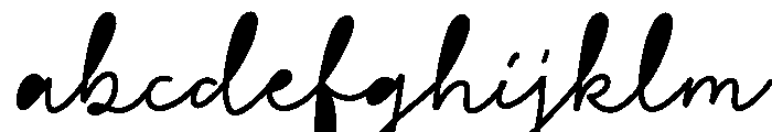 Scandiebox Script Pencil Fill FONT