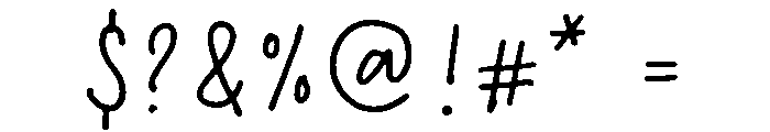 Scandiebox Script Pencil Regular Font OTHER CHARS