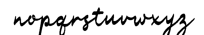 Scandiebox Script Speedball Regular Font LOWERCASE