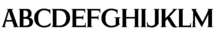 Schiller Antiqua Extra Bold Font UPPERCASE