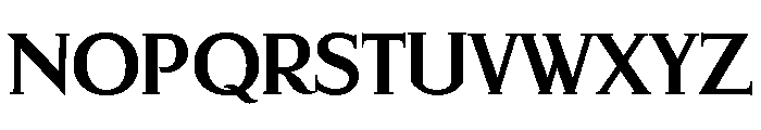 Schiller Antiqua Extra Bold Font UPPERCASE