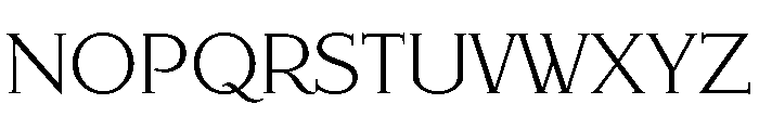 Schiller Antiqua Light Font UPPERCASE